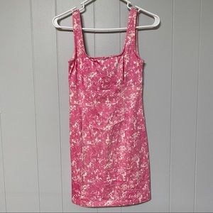 Blue Blush Barbie Pink Bodycon Mini Dress - Small